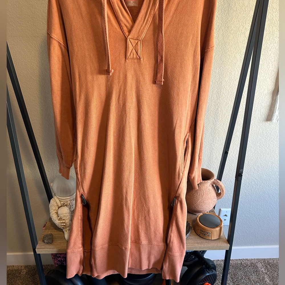NWT Free People Spur Of The Moment
Solid Hoodie in Pink Cinnamon - Picture 5 of 12